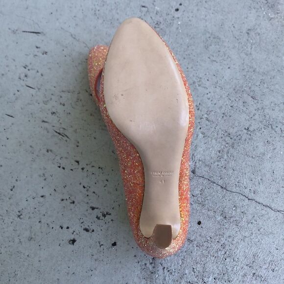 Miu Miu glitter heels - Picture 5 of 7